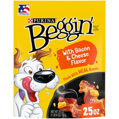 Purina Beggin' Strips Bacon & Cheese Dog Treats - 25 Oz