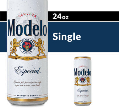 Modelo Especial Beer Mexican Lager 4.4% ABV Cans - 24 Fl. Oz.