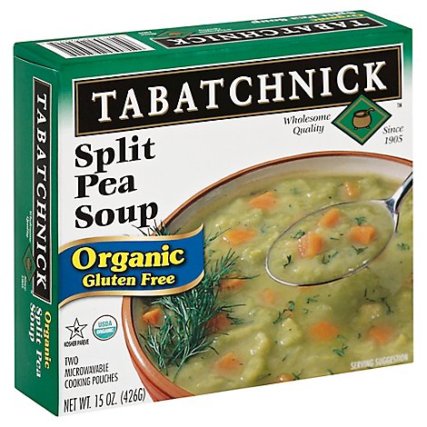 Tabatchnick Organic Pea Soup - 15 Fl. Oz.