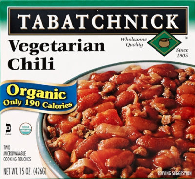 Tabatchnick Organic Vegetarian Chili Soup - 15 Fl. Oz. - Image 2