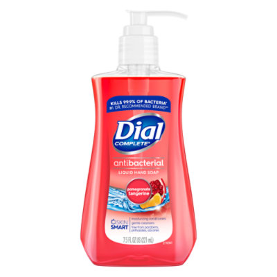 Dial antibacterial hand soap best sale pomegranate & tangerine refill