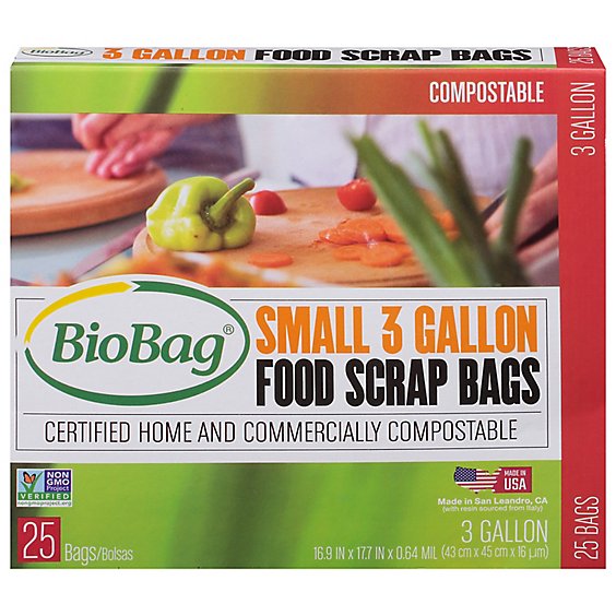 BioBags Compostable Waste Bags - 25 Count