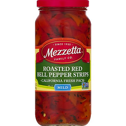 Mezzetta Peppers Bell Roasted Strips Deli-Sliced - 16 Oz - Image 2
