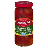 Mezzetta Peppers Bell Roasted Strips Deli-Sliced - 16 Oz - Image 1