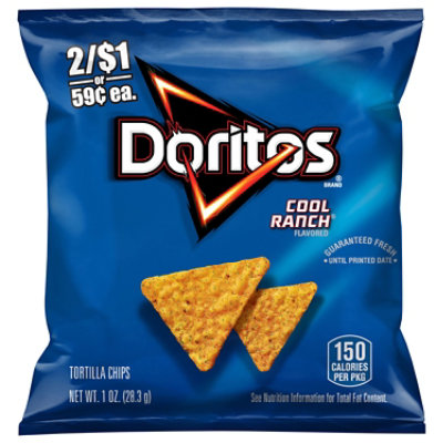 DORITOS Tortilla Chips Cool Ranch - 1 Oz - Image 3