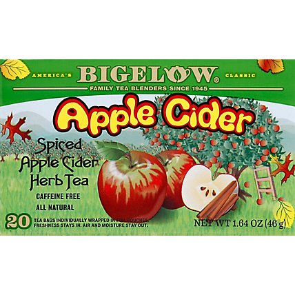 Bigelow Herbal Tea Caffeine Free Spiced Apple Cider - 20 Count - Image 2