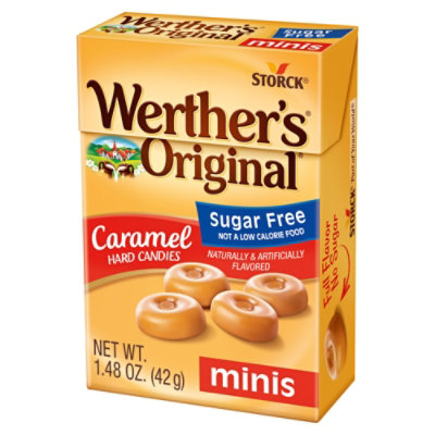 Sugar Free Candy Gift Box - 4 Flavor Assortment Of Hard Candies