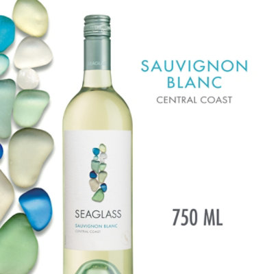 SEAGLASS Sauvignon Blanc White Wine Bottle - 750 Ml