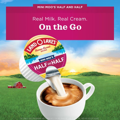 Land O'Lakes Mini Moo's Half & Half Creamer Singles - 24 Count - Image 5