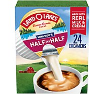 Land O Lakes Mini Moos Creamers Half & Half Singles - 24 Count
