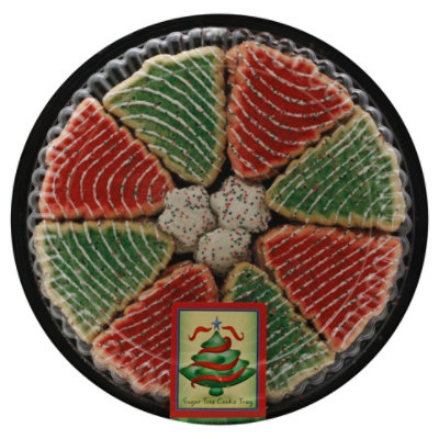 Bakery Cookies Tray Sugar Tree - Each - Image 1