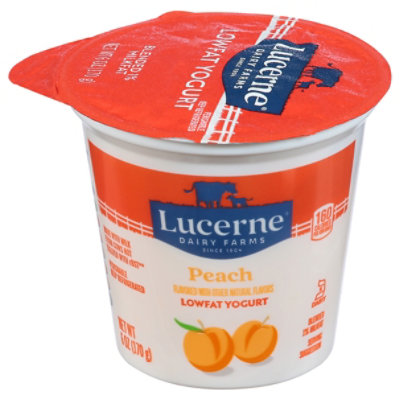 Lucerne Yogurt Lowfat Peach Flavored - 6 Oz - Image 3