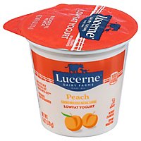 Lucerne Yogurt Lowfat Peach Flavored - 6 Oz - Image 2
