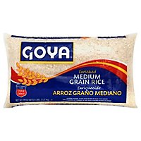 Goya Rice Grain Medium Enriched - 5 Lb - Image 1