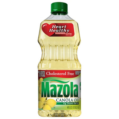 Mazola Canola Oil Cholesterol Free - 40 Fl. Oz.