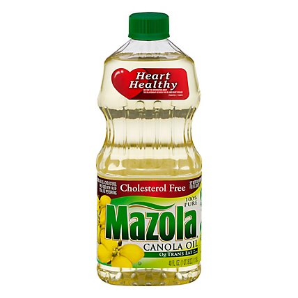 Mazola Canola Oil Cholesterol Free - 40 Fl. Oz. - Image 1