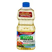 Mazola Vegetable Plus Canola Oil Cholesterol Free - 40 Fl. Oz. - Image 3