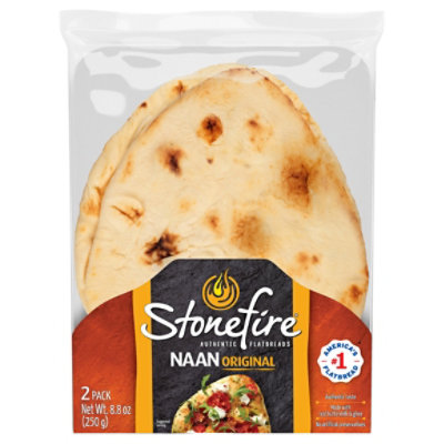 Stonefire Naan Tandoor Baked Original - 8.8 Oz - Image 3