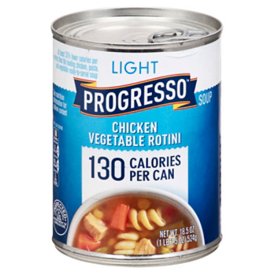 Progresso Light Soup Chicken Vegetable Rotini - 18.5 Oz - Vons