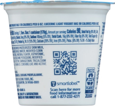 Lucerne Yogurt Nonfat Light Vanilla Flavored - 6 Oz - Image 6