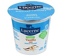 Lucerne Yogurt Nonfat Light Vanilla Flavored - 6 Oz