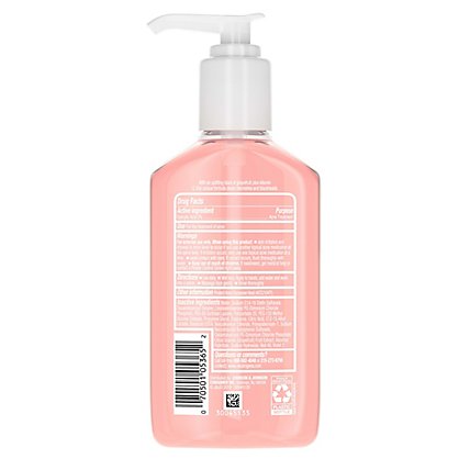 Neutrogena Acne Wash Oil-Free Facial Cleanser Pink Grapefruit - 6 Fl. Oz. - Image 4