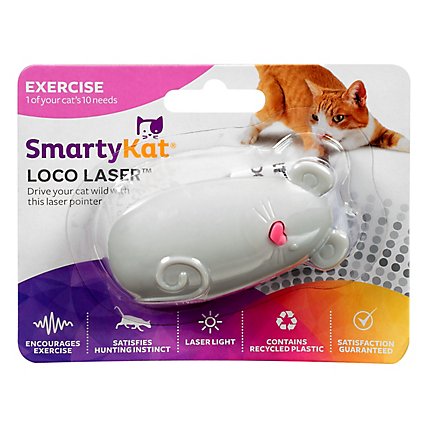 SmartyKat Cat Exerciser Loco Laser Interactive Laser Pointer - Each - Image 1