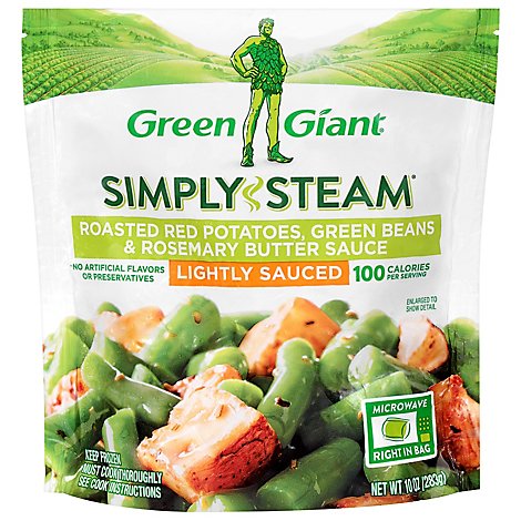 Green Giant Steamers Roasted Red Potatoes Green Beans & Rosemary Butter Sauce - 12 Oz