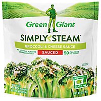 Green Giant Steamers Broccoli & Cheese Sauce Sauced - 12 Oz - Image 1