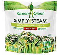 Green Giant Steamers Broccoli & Cheese Sauce Sauced - 12 Oz