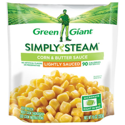  Green Giant Steamers Corn & Butter Sauce Lightly Sauced - 12 Oz 