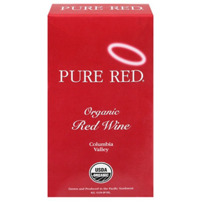Pure Red Badger Mountain Red Wine - 3 Liter - Image 2