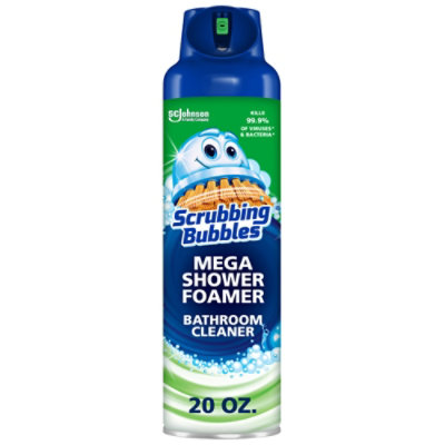 Scrubbing Bubbles Mega Shower Foamer Rainshower Bathroom Disinfectant Aerosol - 20 Oz - Image 2