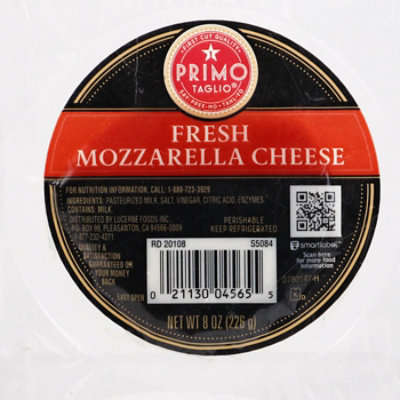 Primo Taglio Cheese Fresh Mozarella - 8 Oz - Image 2