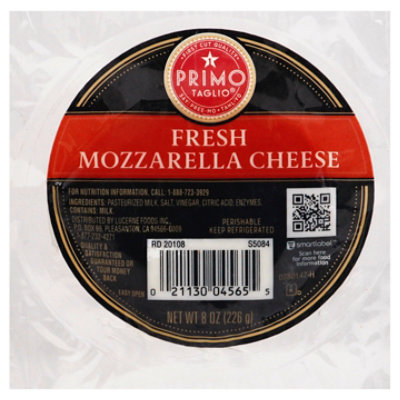 Primo Taglio Cheese Roll Mozzarella With Hot Salami Pepperoncini - 8 Oz -  Andronico's