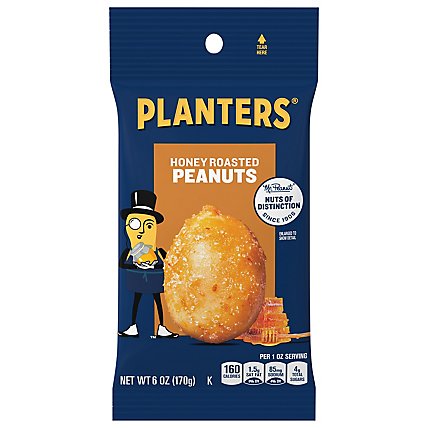 Planters Peanuts Honey Roasted - 6 Oz - Image 3