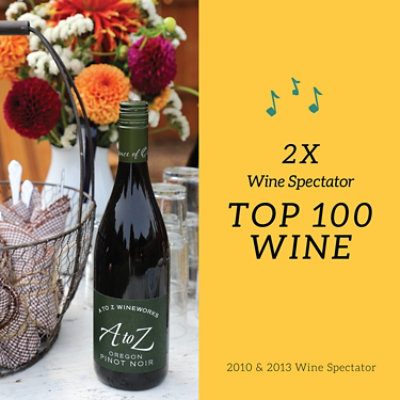 A to Z Wine Pinot Noir Oregon - 750 Ml - Image 4