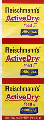 Fleischmanns ActiveDry Yeast Original - 3-0.25 Oz - Image 2