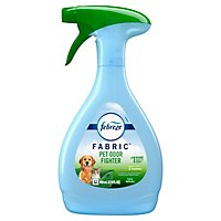 Febreze Fabric Refresher Spray Pet Odor Eliminator Lightly Scented - 27 Fl. Oz. - Image 1