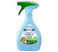 Febreze Fabric Refresher Spray Pet Odor Eliminator Lightly Scented - 27 Fl. Oz.