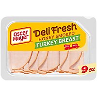 Oscar Mayer Deli Fresh Turkey Breast Honey Smoked - 9 Oz - Image 1