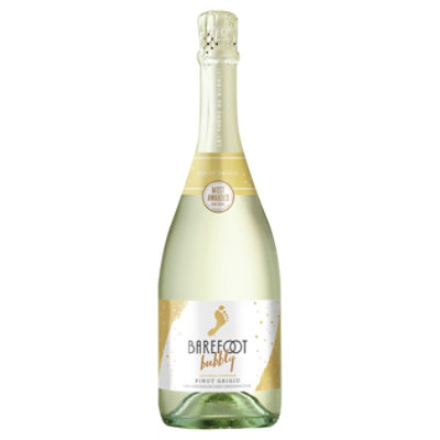 Barefoot Bubbly Pinot Grigio Champagne Sparkling Wine - 750 Ml - Image 2