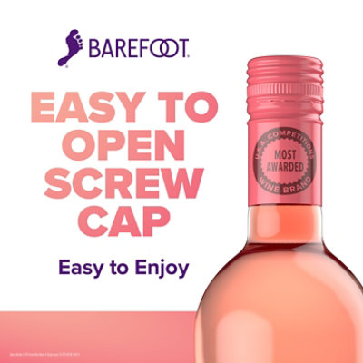 Barefoot Cellars White Zinfandel Blush Wine - 750 Ml - Image 5