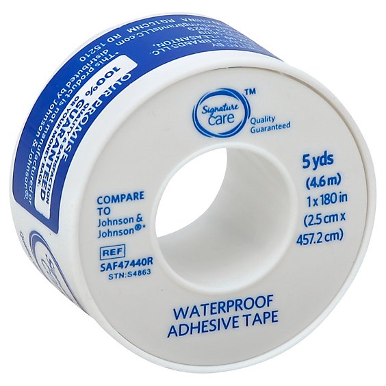 Signature Care Adhesive Tape Waterproof 5 Yards - Each