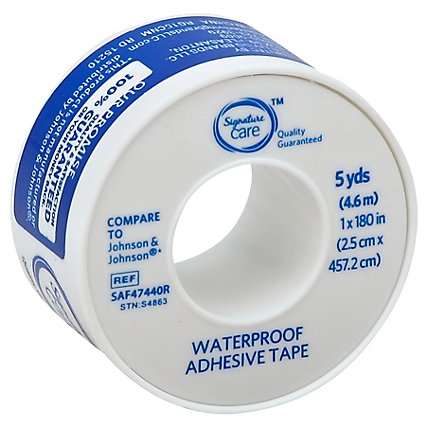 Signature Care Adhesive Tape Waterproof 5 Yards - Each - Image 1