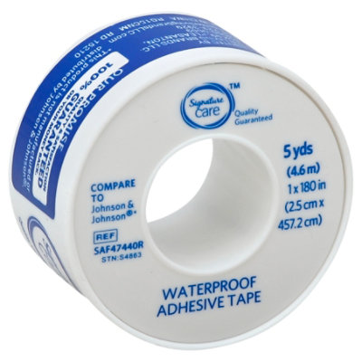 Signature Care Adhesive Tape Waterproof 5 Yards - Each - Safeway