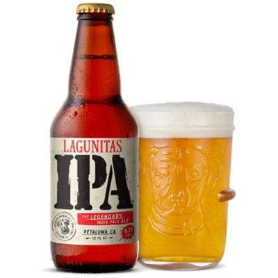 Lagunitas IPA Bottles - 12-12 Fl. Oz. - Image 4