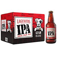 Lagunitas Beer IPA India Pale Ale Bottle - 12-12 Fl. Oz. - Image 1