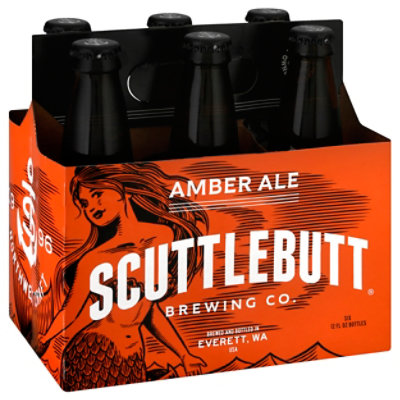 Scuttlebutt Amber Ale In Bottles 612 Fl. Oz. Kings Food Markets