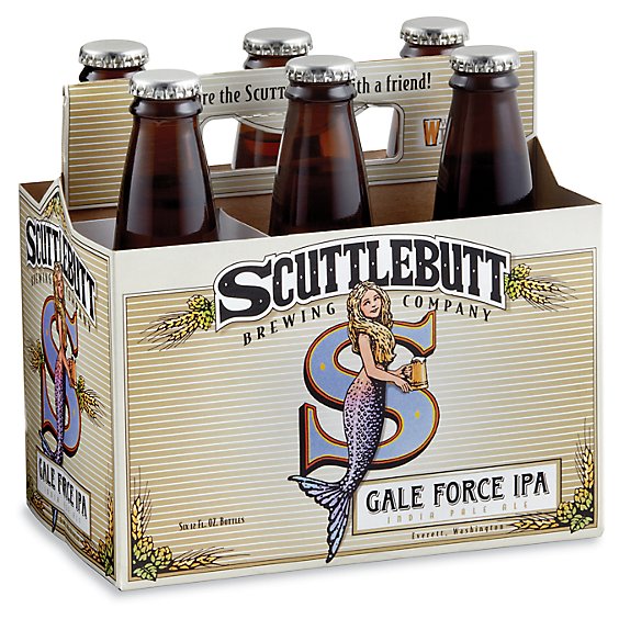 Scuttlebutt Gale Force IPA Bottles - 6-12 Fl. Oz.
